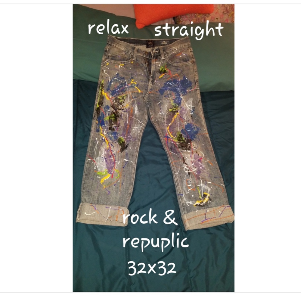Splatter denim - Picture 6 of 6